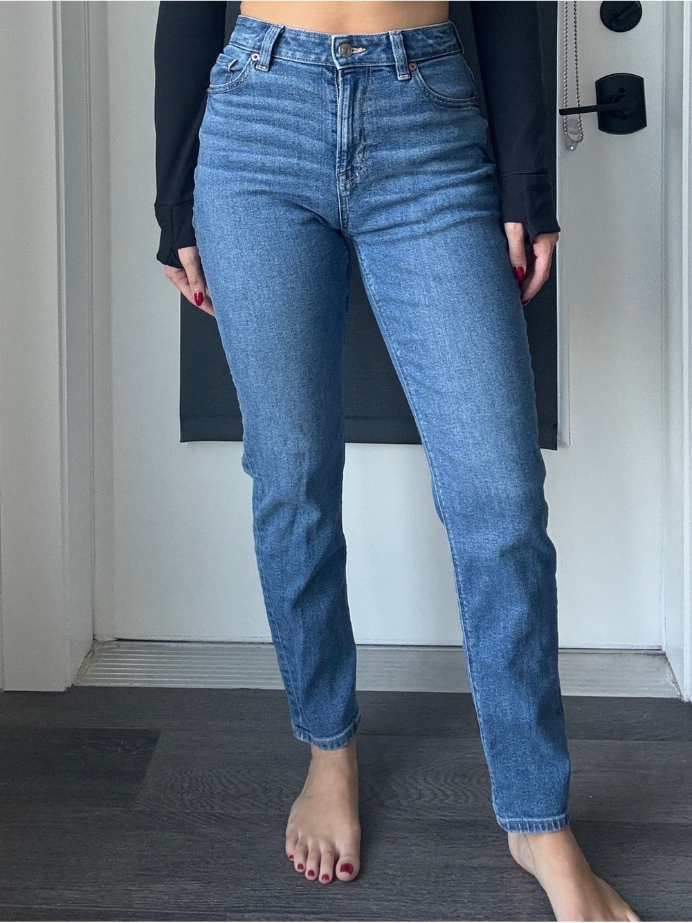 American Eagle Outfitters Women’s Medium Blue Boyfriend Jeans